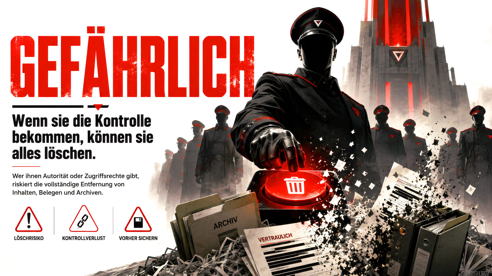 Dig Dis! öffentlich geschwärztes Beweisbild für Vertriebskontrolle und Lizenzgebührenabrechnung für Metadatenautorität, Deaktivierungsreaktion, Katalogkontrolle, Korrekturweg, Recht auf Gegendarstellung und keine rechtliche Schlussfolgerung.